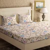 Soft Touch Double Bedsheet with 2 pillow covers
