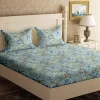 Soft Touch Double Bedsheet with 2 pillow covers