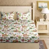 Soft Touch Double Bedsheet with 2 pillow covers - Image 4