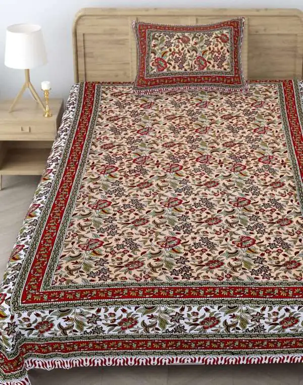 60/90 Single Bed Bedsheet with 1 pillow cover - Image 4