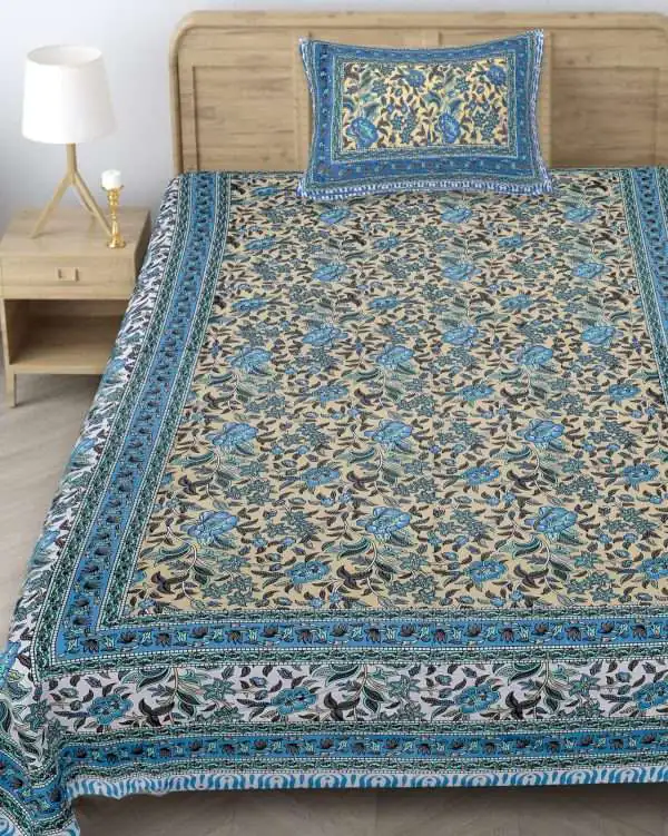 60/90 Single Bed Bedsheet with 1 pillow cover - Image 3