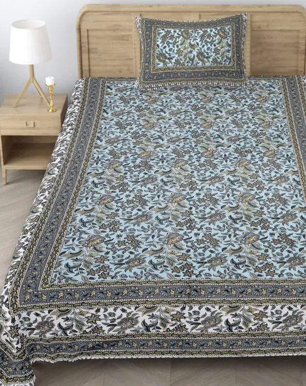 60/90 Single Bed Bedsheet with 1 pillow cover
