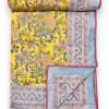 3 LAYERED DOHAR FINISHED WITH BEAUTIFUL PIPPING ON ALL 4 SIDES(90X108 )