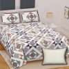Premium Rajasthani Barmeri Print King Size Bedsheet with 2 Pillow Cover(100x108) - Image 3