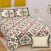 Premium Rajasthani Barmeri Print King Size Bedsheet with 2 Pillow Cover(100x108) - Image 2
